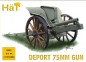 Preview: Italienische 75mm Deport Kanone, 1.Weltkrieg, 1:72