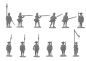 Preview: Hessische Musketiere, Amerikanischer Unabhängikeitskrieg, 1:72