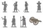 Preview: Russische Fußartillerie, 1808, napoleonische Epoche,1:72
