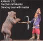 Preview: Tanzbär mit Meister, 1:72