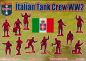 Preview: Italian tank crew, WW2, 1:72