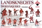 Preview: Landsknecht Infanterie, Schwert und Arquebusen, 16. Jahrhundert, 1:72