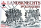 Preview: Landsknecht Infanterie, Schwert und Arquebusen, 16. Jahrhundert, 1:72