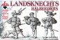 Preview: Landsknecht Hellebardiere, 16. Jahrhundert, 1:72