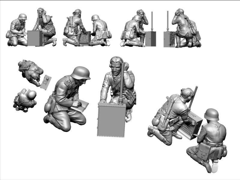 Preview: Deutsche Aufklärer, 1:72