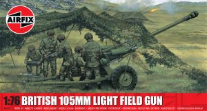 British 105mm Light Field Gun, 1:76