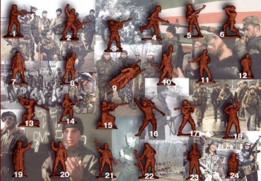 Chechen Rebels, 1:72