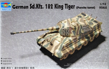 Sd.Kfz. 182, Pz.Kpfw. VI, TigerII, "Königstiger", 1:72
