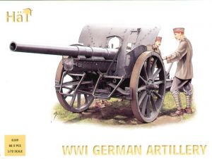 Deutsche Artillerie mit Protze WK1