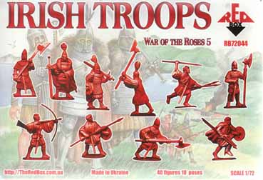 War of roses - Irish Mounted Troops, 1:72