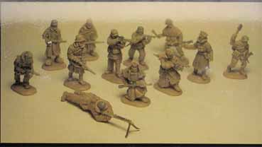 American Soldiers, World War 2, early, 1:72