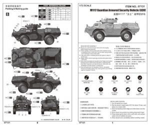M1117 Guardian Armored Security Vehicle (ASV), 1:72