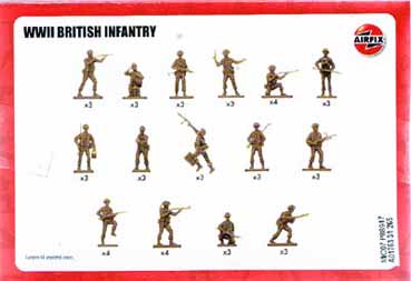 BRITISH Infantry, 2. World War, 1:72