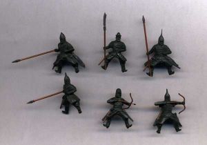 Moskauer Adels Kavallerie Set 1, (Belagerung von Kazan) 16. Jahrhundert, 1:72