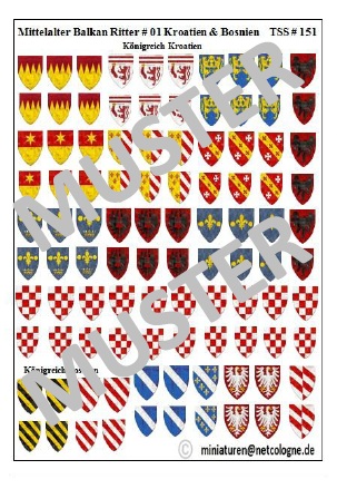 Shields Balkan Knights 1 Croatia/Bosnia