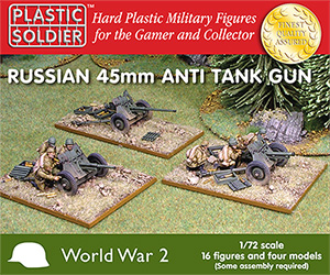 Russian 45mm Anti Tank Gun (1/72)