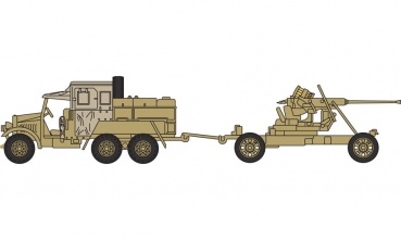 Bofors 40mm Kanone & Morris CS8 Zugmaschine, 1:76