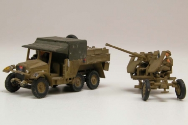 Bofors 40mm Kanone & Morris CS8 Zugmaschine, 1:76