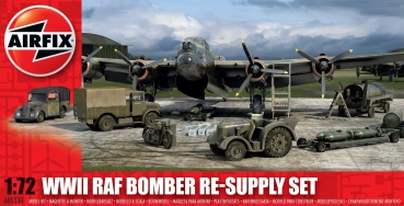 Britisches Bomber Versorgungs-Set, 2.Weltkrieg, 1:72
