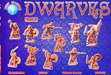 Zwerge Set 1, 1:72