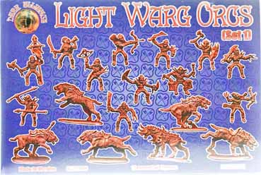 Orcs - Light Warg Cavalry (Set 1)