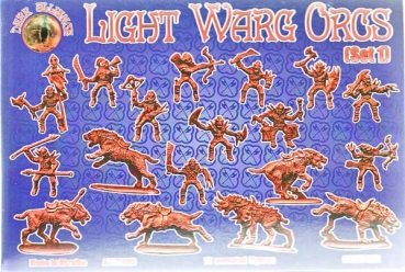 Orcs - Light Warg Cavalry (Set 1)