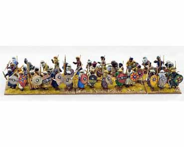 Arabische Speerträger, Mittelalter (28mm)