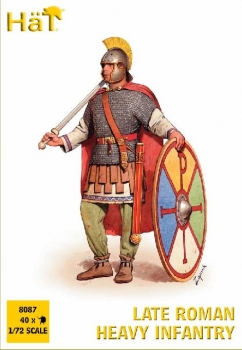 Späte römische schwere Infanterie, 1:72