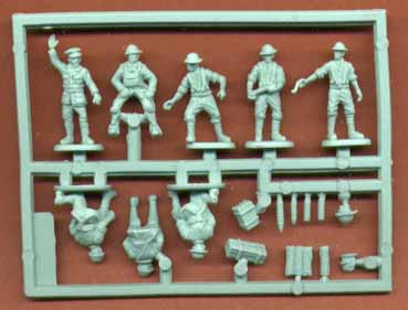 Britische Artillerie Bedienung(WK1), 1:72