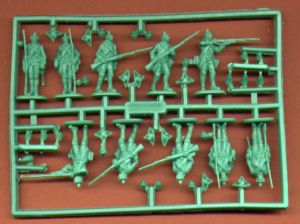 Prussian Infantry 7 years war, fighting, 1:72