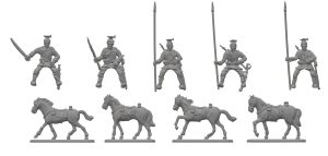 Preview: Deutsche Ulanen, 1. Weltkrieg, 1:72