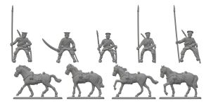 Preview: Russische Kavallerie, 1. Weltkrieg, 1:72