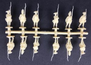 Austrian Infantry 7 years war, marching, 1:72