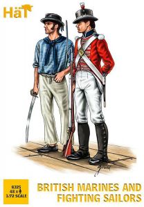 Britische Marinesoldaten und Matrosen, 1:72
