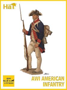 Amerikanische Infanterie, Amerikanischer Unabhängikeitskrieg, 1:72