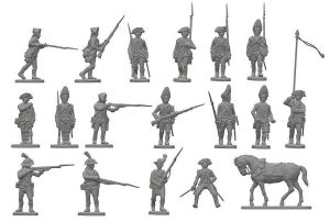 Britische Infanterie, Amerikanischer Unabhängikeitskrieg, 1:72