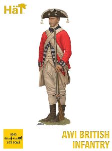 Britische Infanterie, Amerikanischer Unabhängikeitskrieg, 1:72