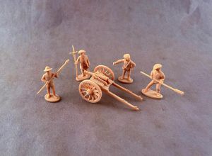Amerikanische Artillerie, Amerikanischer Unabhängikeitskrieg, 1:72