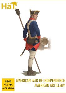 Amerikanische Artillerie, Amerikanischer Unabhängikeitskrieg, 1:72