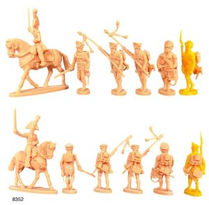 Preview: Russische Infanterie, Kommando + Offiziere, napoleonische Epoche,1:72