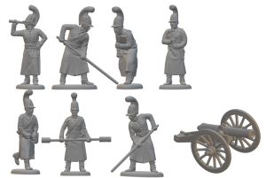 Preview: Russische berittene Artillerie, 1805, napoleonische Epoche,1:72