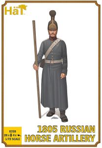 Russische berittene Artillerie, 1805, napoleonische Epoche,1:72