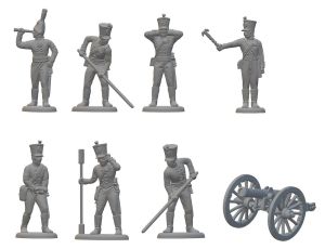 Preview: Russische Fußartillerie, 1805, napoleonische Epoche,1:72