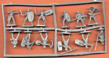 Gallische Kriegerbande, 1:72