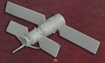 Astronaut und Raumschiff, 1:72