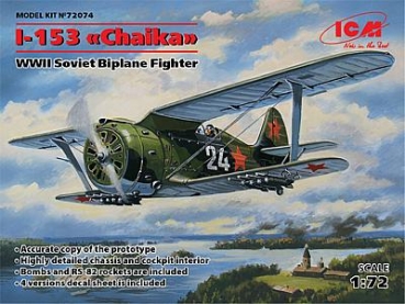 Polikarpov I-153 Chaika, 1:72