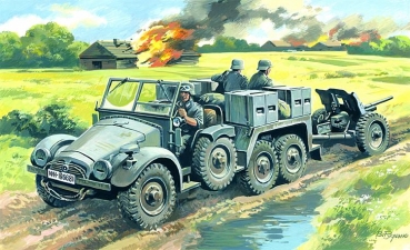 Krupp L2H143 Kfz. 69 mit Pak 36, 1:72