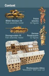 Monte Cassino 1944, Set, 1:72