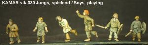 Boys, playing