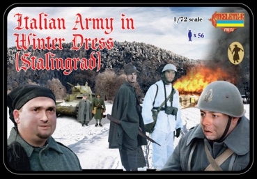 Italienische Armee Winterbekleidung, 1:72